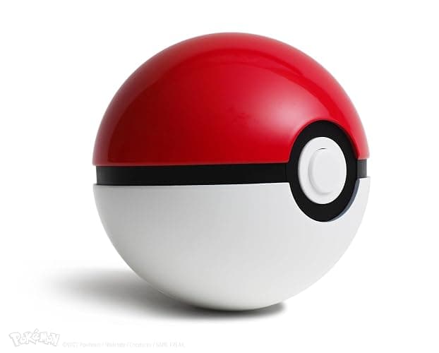 The Wand Company Original Poké Ball - Realistic, Electronic, Die-Cast Authentic Replica with Display Case Light Features – Officially Licensed by Pokémon thumbnail 6