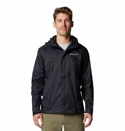 Columbia Men's Watertight II Rain Jacket - Large - Black - Image 1