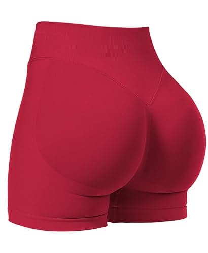 VOYJOY Women Workout Impact Shorts 2.5"/ 3.6"/ 4.5"/ 6" Scrunch Butt Lifting Gym Seamless Booty Biker Shorts - Image 1