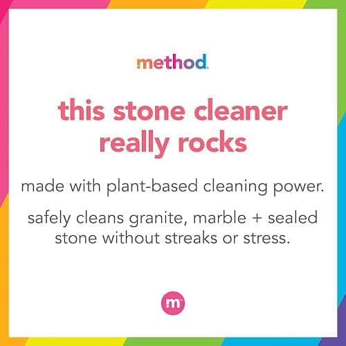 Method Daily Granite Cleaner Spray, Apple Orchard, Cleaning Agent for Granite, Marble, and Other Sealed Stone, 28 oz Spray Bottle (Pack of 1) thumbnail 4