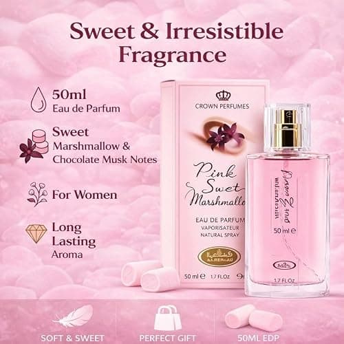 Choco Musk Marshmallow Eau de Parfum for Women with Rich Notes - Sweet Strawberry & Cocoa Scent | Long Lasting, Soft & Addictive Perfume for All Seasons | Signature Fragrance – 50 ml/1.65 Fl Oz thumbnail 2
