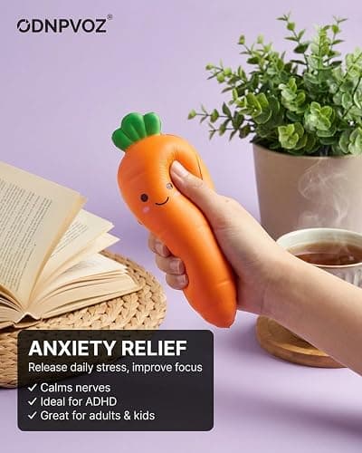 Giant Carrot/Strawberry/Dragon Fruit/Banana Squishy 5.5 Inch Stress Ball Realistic Moldable Slow Rise Sensory Fidget Toy Relaxing Basket Gift Anxiety Relief Adults Jumbo Soft Fruit(Dragon Fruit,1pc) thumbnail 6
