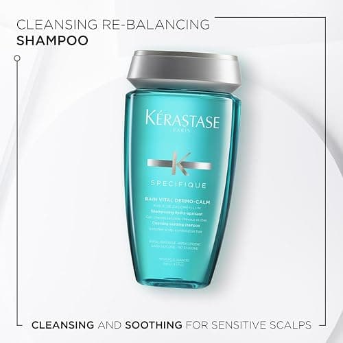 Kérastase Specifique, Cleansing & Rebalancing Shampoo, For Sensitive Scalps & Combination Hair, With Calophyllum Oil & Glycerine, Bain Vital Dermo-Calm, 250ml thumbnail 2