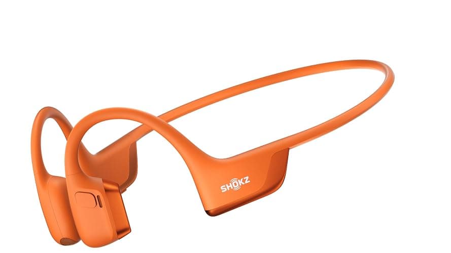 SHOKZ New OpenRun Pro 2 - Open-Ear, Bone Conduction Sport Headphones - with Reflective Strip - Sweat Resistant, Workout Headphones - Secure, Wireless, Comfortable Fit-Deep Bass and Smart Mic App - Image 1