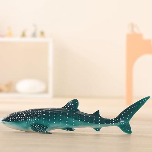 Gemini&Genius Sea Animal Whale Shark Action Figure Wild Model Toy Soft Rubber Realistic Ocean Educational and Role Play Toys for Kids thumbnail 8