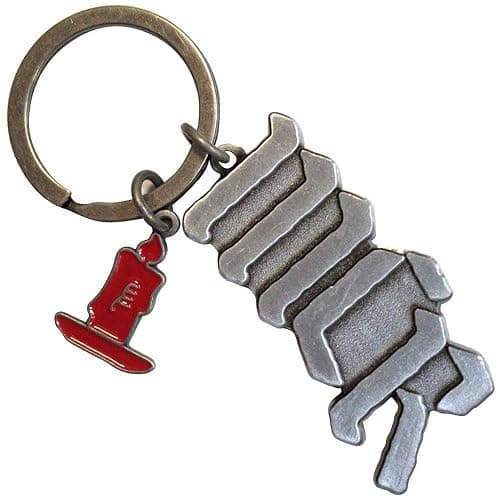 Rock Off officially licensed products My Chemical Romance Mcr Logo Candle Charm Plastic Key Chain - Image 1
