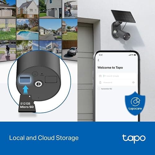 Tapo C411 KIT 2K 3MP Battery Security Camera Outdoor Wireless,Solar Security Camera,Colour Night Outdoor Camera,AI Detection,IP65,No Hub Required,Alexa,Google Home,Flexible Storage,No Monthly fee thumbnail 9