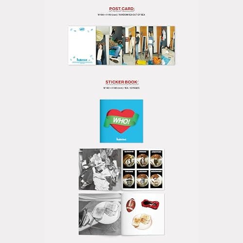 BOYNEXTDOOR - 1ST SINGLE ALBUM [WHO!] (CRUNCH Ver.) Out Box + Photo Book + CD-R + Photocard + Postcard + Sitcker Book + Folded Poster + 3 Extra Photocards thumbnail 5