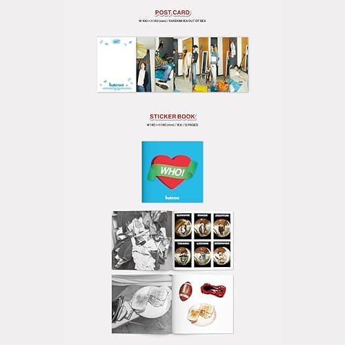 BOYNEXTDOOR - 1ST SINGLE ALBUM [WHO!] (CRUNCH Ver.) Out Box + Photo Book + CD-R + Photocard + Postcard + Sitcker Book + Folded Poster + 3 Extra Photocards thumbnail 5