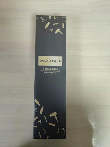 Wavytalk Thermal Brush, Blowout Boost Ionic Round Heated Hot Brush, to Make Hair Smoother & Shinier, Easy to Use, Not for Blow Drying, 38mm Barrel, 5 Temperature Settings, Dual Voltage, UK Plug thumbnail 10