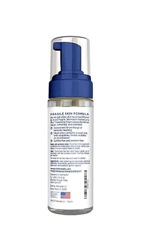 Welmedix No Rinse Cleansing Foam - Rinse Free & Waterless Body Wash | 3-in-1 Shampoo & Foaming Cleanser - Hospital Grade & pH Balanced - Gentle on Sensitive Skin - 5oz thumbnail 3