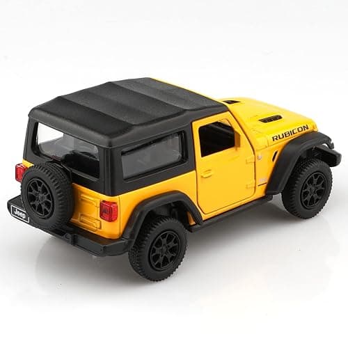 TOKAXI 1/36 Scale Jeep Wrangler 2dr Diecast Car Models,Pull Back Vehicles Toy Cars,Cars Gifts for Boys Girls thumbnail 3