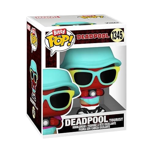 Funko Bitty POP! Deadpool - BBQ Master , 4-Pack and A Surprise Mystery Mini Figure - 0.9 Inch (2.2 Cm) Collectable - Stackable Display Shelf Included - Gift Idea - Party Bags Stocking - Cake Topper thumbnail 10