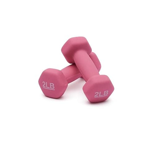 Amazon Basics Neoprene Dumbbell Hand Weights for Exercise and Muscle Toning thumbnail 3