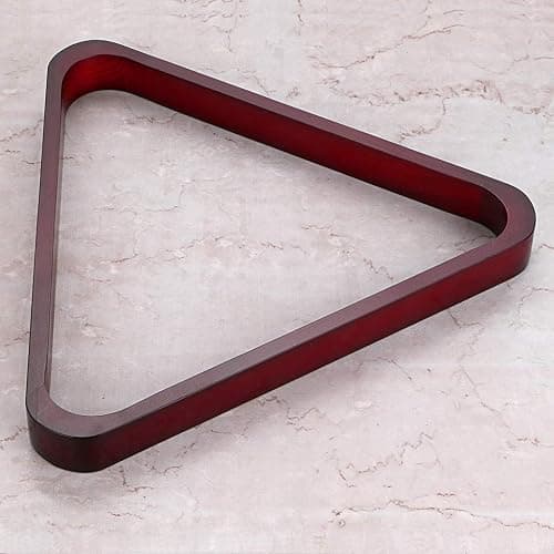 OwnMy Set of 2 Wooden Billiard Ball Rack Set, Vintage Solid Wood Billiard 8-Ball Triangle Rack & 9-Ball Diamond Rack Table Pool Ball Racks thumbnail 3