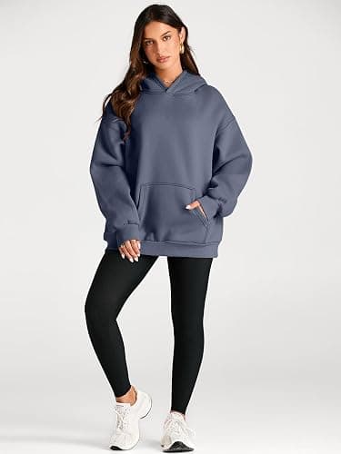 Trendy Queen Womens Oversized Hoodies Fleece Sweatshirts Fall Fashion Pullover Sweaters Winter Clothes thumbnail 5