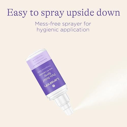 Lansinoh 4% Lidocaine Perineal Spray, Pain Relief for Postpartum Care, 3.5 Ounces thumbnail 6
