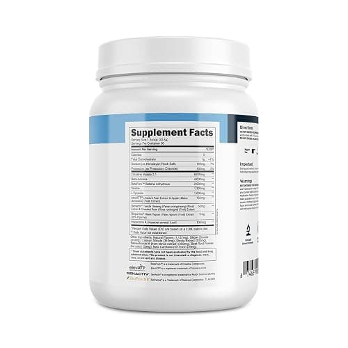 Transparent Labs Stim-Free Pre-Workout - Caffeine & Stim Free Pre Workout Powder for Men and Women with Beta Alanine Powder, Citrulline Malate, & elevATP - 30 Servings, Tropical Punch thumbnail 9
