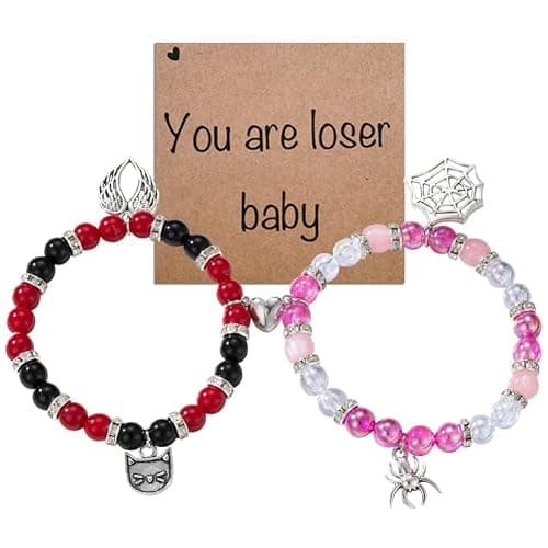 Sanyaa Hazbin Angle Bracelets Anime Merch Cosplay Matching Bracelets Gifts for Women Men - Image 1