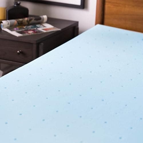 LUCID Mattress Topper, Twin XL, 3 Inch, Memory Foam - Gel Infused Mattress Topper - CertiPUR Certified - Twin XL - 3 Inch - Topper Only thumbnail 3
