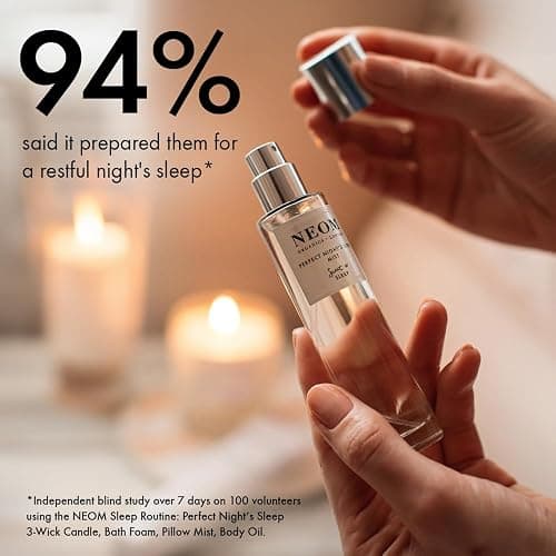 NEOM - Lavender & Chamomile Mist for Body & Pillow, 1 Fl Oz | Perfect Night's Sleep Range | Essential Oils | Pillow Mist - Lavender - 1 Fl Oz (Pack of 1) thumbnail 3
