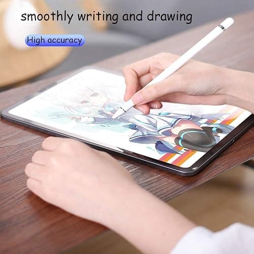 DOGAIN Active Digital Stylus Pen for Touchscreen, Stylus Pencil for Apple iPad mini/Pro/Air, Samsung, iPhone, Android and Most Phone & Tablet, 1.5mm Fine Point Rechargeable Pens - White thumbnail 4