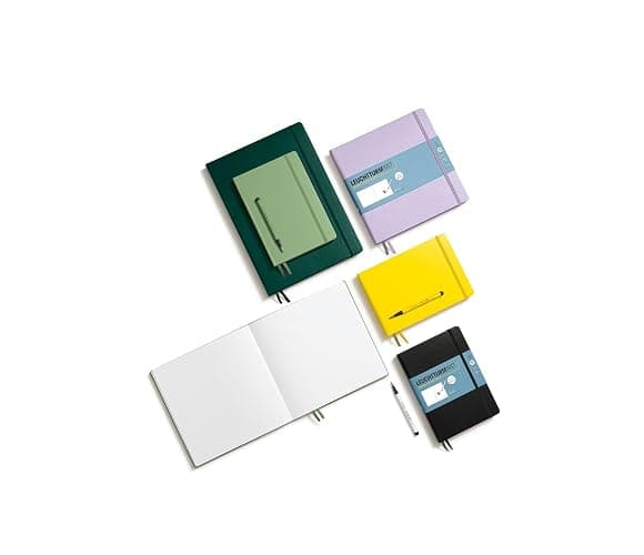 Leuchtturm1917 - Square Hardcover Sketchbook (Black) - 112 Pages of 150g/m² Paper thumbnail 7