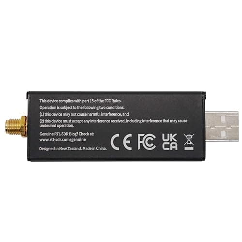 RTL-SDR Blog V4 R828D RTL2832U 1PPM TCXO HF Bias Tee SMA Software Defined Radio with Dipole Antenna Kit thumbnail 3