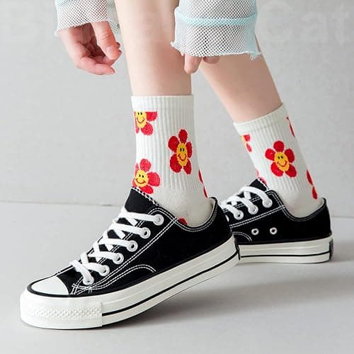 IIG 3-6 Pairs Womens Cute Animal Patterned Funny Novelty Cotton Crew Socks thumbnail 2