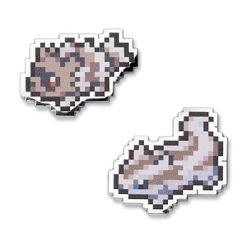 Pokémon Center: Zigzagoon & Linoone Pokémon Pixel Pins (2-Pack) - Image 1