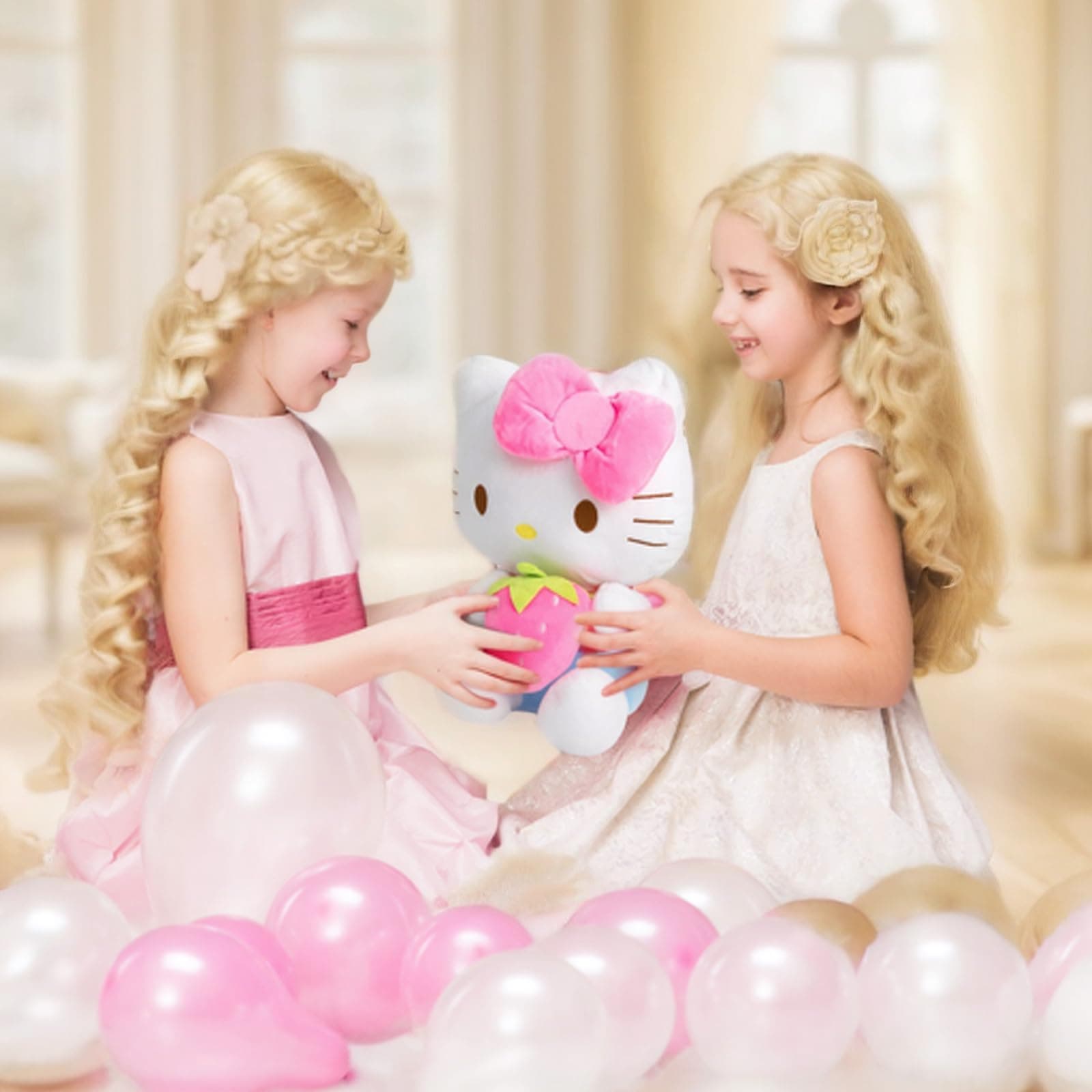 Hello Plush Toy for Kids,30cm Soft Stuffed Animals Toys Dolls, Girls Boys Gifts for Birthday Christmas Party Favors Room Decoration thumbnail 6