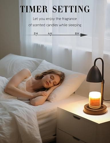 Black Candle Warmer Lamp thumbnail 5