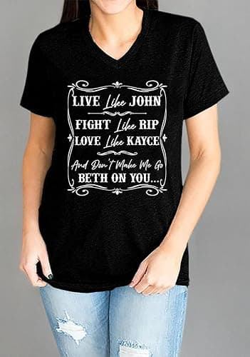 Live Like Beth Dont Make Me Go Country Tees Womens Top thumbnail 7