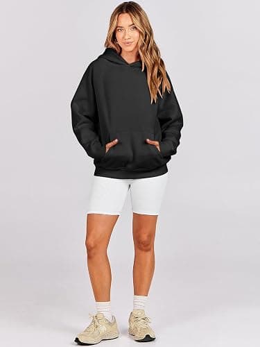 ANRABESS Women Hoodies Oversized Fleece Long Sleeve Comfy Casual Basic Pullover Sweatshirts 2025 Fall Outfits Y2K Clothes thumbnail 8