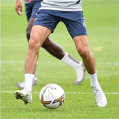 MIHAIR Men's Grip Soccer Socks Anti Slip Athletic Socks Non Slip Football Basketball Socks with Grip Pads2/4/6 thumbnail 3