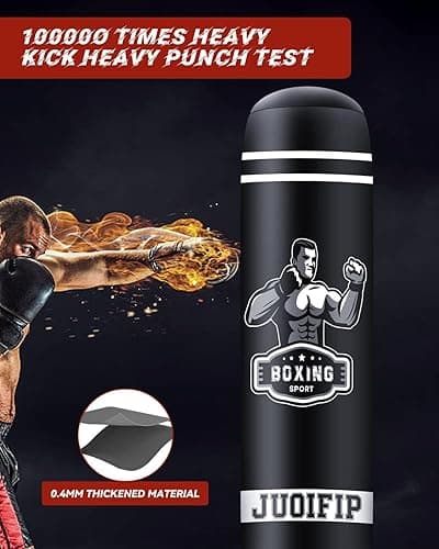 Freestanding Punching Bags for Adults - 175cm Heavy Punching Bag with Stand - Men Standing Boxing Bag Inflatable Kickboxing Bag for Training MMA Muay Thai Fitness thumbnail 5
