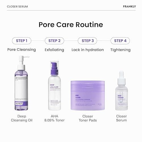 Pore Minimizer Serum | 9 Peptides, Vegan Collagen, Adenosine, PHA | Korean Pore Minimizer for Glass Skin, Anti-Aging, Hydration, Elasticity | 1.01 fl oz thumbnail 7