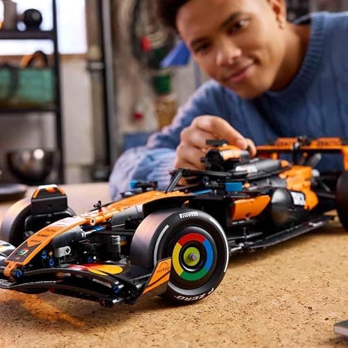 LEGO Technic McLaren MCL39 F1 Car Model Kit for Adults - Collectible Formula 1 Building Set w/ V6 Engine, Differential & DRS Activator - Gift Idea for Racing & Motorsport Fans - 42228 thumbnail 2