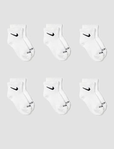 Nike Kids Rn0018 Quarter Socks 6 Pairs EU 23 1/2-27 thumbnail 2