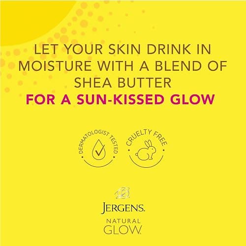 Jergens Natural Glow In Shower Lotion, Self Tanner for Medium to Deep Skin Tone, Sunless Tanning Wet Skin Lotion for Gradual, Flawless Color, 7.5 Ounce (Packaging May Vary) thumbnail 5