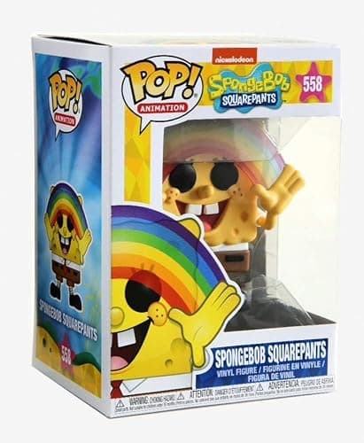 Funko Pop! Animation: Spongebob Squarepants - Spongebob Rainbow thumbnail 3