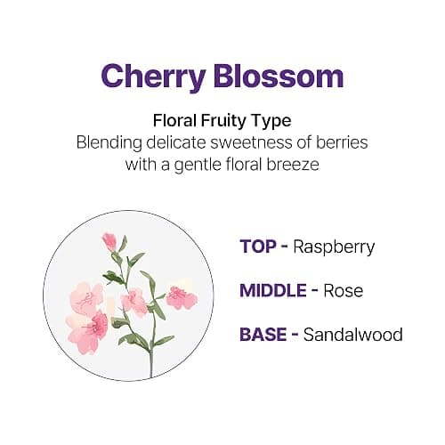 KUNDAL Korean Shampoo and Conditioner Set – [Cherry Blossom], Salon-quality, Long Lasting Scent, Moisturizing, Sulfate-Free Formula with Argan & Macadamia Oil, 16.9 fl oz (2 Pack) thumbnail 6