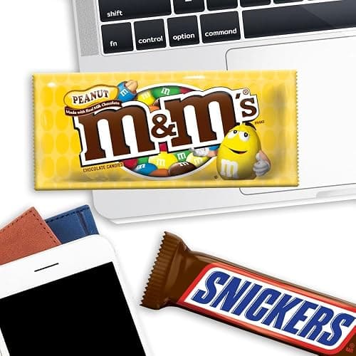 Mars M&M'S, SNICKERS, 3 MUSKETEERS, SKITTLES & STARBURST Variety Pack Full Size Bulk Candy Assortment, 56.11 oz, 30 Count thumbnail 4