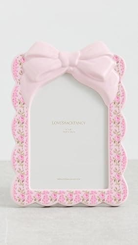 LOVESHACKFANCY Women's Decorative Bow Frame 4x6 thumbnail 2