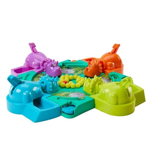 Hasbro Gaming Hungry Hungry Hippos Dino Edition Board Game, Pre-School Game for Ages 4 and Up; for 2 to 4 Players (Amazon Exclusive) thumbnail 10