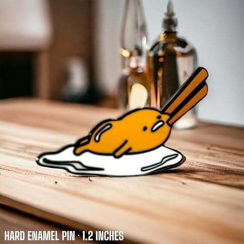 Gudetama Pin The Lazy Egg Pin gudetama enamel pin gudetama pin hard enamel thumbnail 5