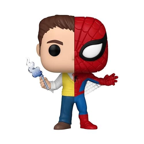 Funko Pop! Marvel: Split - Spider-Man - Spider/Parker​ - Marvel Comics - Collectable Vinyl Figure - Gift Idea - Official Merchandise - Toys for Kids & Adults - Comic Books Fans thumbnail 2