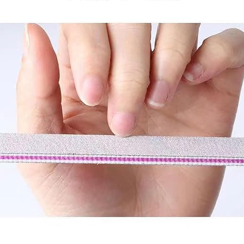 Ponjowl Gel Nail Polish Remover Kit with 10pcs purple Nail Polish Remover Clips Cap, Dispenser Bottle,Gel Polish Cuticle Pusher, 400 PCS Cotton Pads, Buffer Block, Handle Brushes, Nail File. thumbnail 4