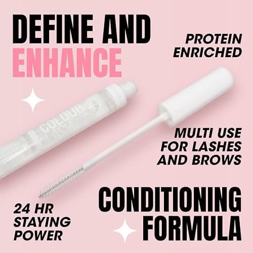 Collection Cosmetics Colour Lash Mascara, Protein Enriched, 8ml, Clear thumbnail 8