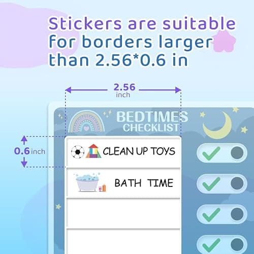 Routine Stickers Chore Stickers for Kids Chore Chart Routine Chart Reward Chart thumbnail 2